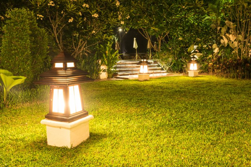 Courtyard Light Installation in Alpharetta, GA
