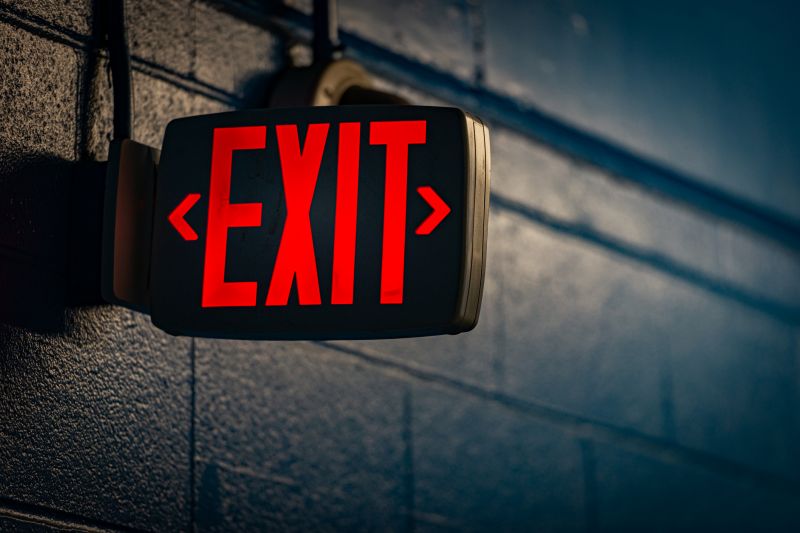 LED Exit Sign