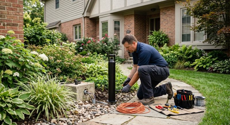 Yard Lights Installation in Alpharetta, GA